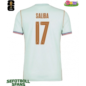 Frankrike William Saliba #17 Bortatröja Kvinnor VM 2026 Kortärmad